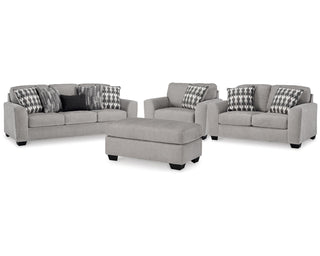 Avenal Park Sofa, Loveseat, Oversized Chair and Ottoman