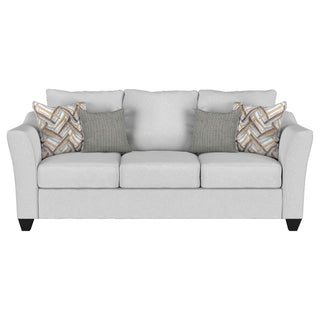 Salizar Upholstered Flared Arm Sofa Sand