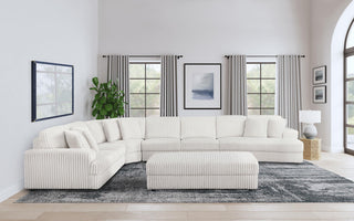 Emberson Upholstered Wedge Ivory