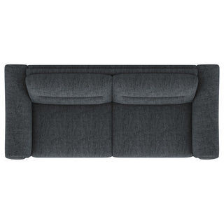 Nolan Upholstered Sloped Track Arm Sofa Charcoal