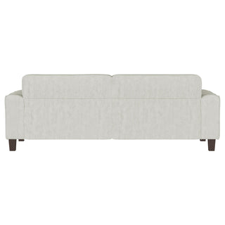Deerhurst Upholstered Track Arm Tufted Sofa Greige