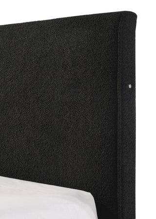 FABLE QUEEN HEADBOARD BLACK BOUCLE