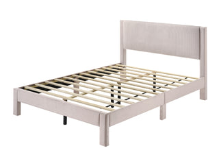 LUCIA QUEEN PLATFORM BED PINK