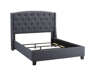 EVA QUEEN HEADBOARD/FOOTBOARD -GREY