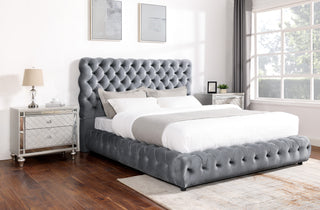FLORY Q PLATFORM BED HB/FB -GREY