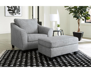 Mathonia Oversized Chair and Ottoman