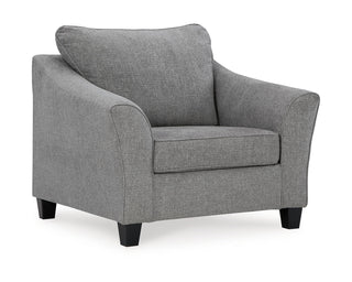 Mathonia Oversized Chair and Ottoman