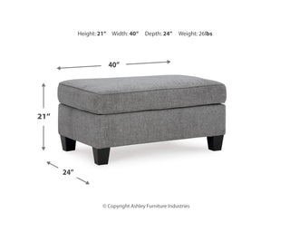 Mathonia Oversized Chair and Ottoman