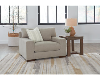 Maggie Oversized Chair and Ottoman