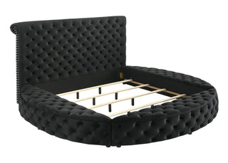 BRIGITTE KING HEADBOARD BLACK