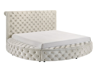 BRIGITTE QUEEN HEADBOARD IVORY