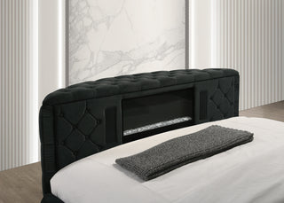 VOLTARE QUEEN HEADBOARD BLACK