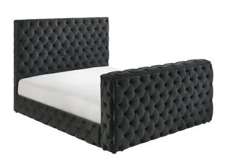 JOSEPHINE QUEEN HEADBOARD BLACK