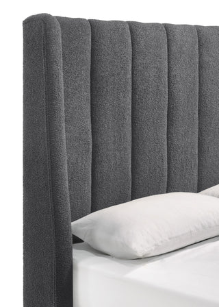 AGNES QUEEN BOUCLE HB/FB CHARCOAL