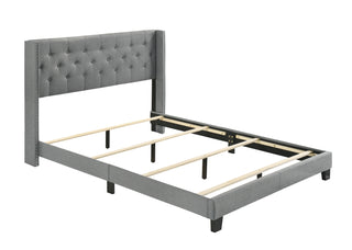 MAKAYLA QUEEN BED GREY