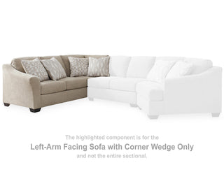 Brogan Bay Left-Arm Facing Sofa with Corner Wedge