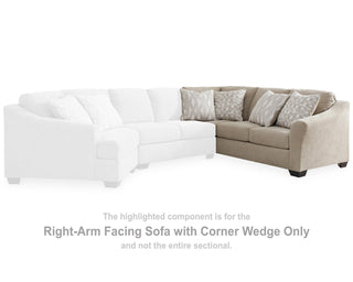 Brogan Bay Right-Arm Facing Sofa with Corner Wedge