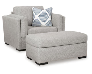 Evansley Oversized Chair and Ottoman