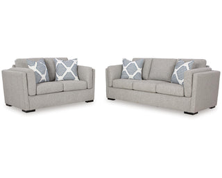 Evansley Sofa and Loveseat