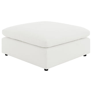 Raleigh 6-piece Boucle Upholstered Modular Sectional Ivory