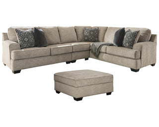 Bovarian 3-Piece Sectional with Ottoman