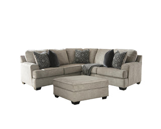 Bovarian 2-Piece Sectional with Ottoman