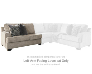 Bovarian Left-Arm Facing Loveseat