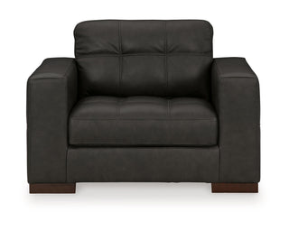 Luigi Oversized Chair and Ottoman