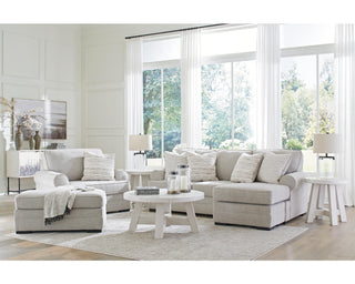 Eastonbridge Sofa Chaise, Oversized Chair, and Ottoman