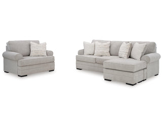 Eastonbridge Sofa Chaise and Oversized Chair