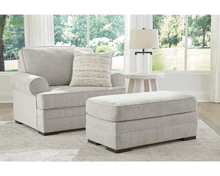 Eastonbridge Sofa Chaise, Oversized Chair, and Ottoman