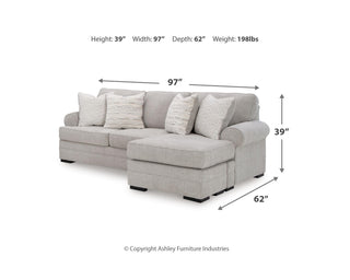 Eastonbridge Sofa Chaise and Oversized Chair