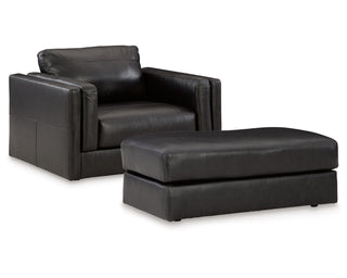 Amiata Oversized Chair and Ottoman
