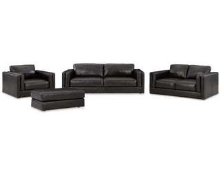 Amiata Sofa, Loveseat, Oversized Chair and Ottoman