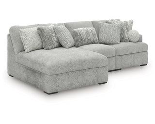 Cuddle Plush 3-Piece Sectional with Chaise