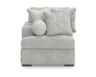 Cuddle Plush Left-Arm Facing Corner Chair