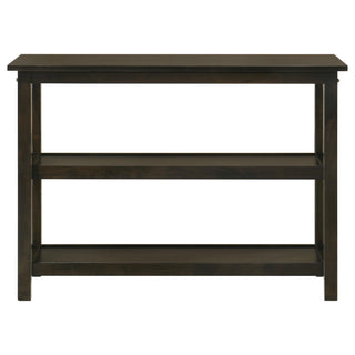 Rachelle 2-shelf Wood Entryway Console Table Deep Merlot