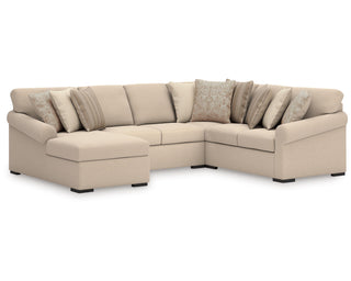 LadyMae 4-Piece Sectional with Chaise