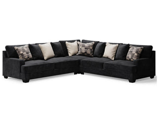 Lavernett 3-Piece Sectional and Oversized Ottoman