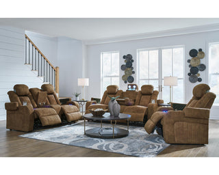 Wolfridge Power Reclining Sofa, Loveseat and Recliner