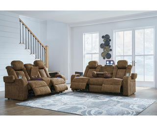 Wolfridge Power Reclining Sofa, Loveseat and Recliner