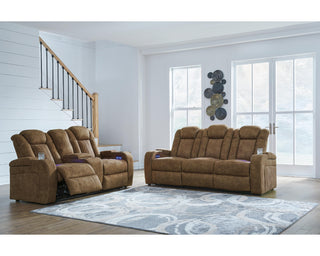 Wolfridge Power Reclining Sofa and Loveseat