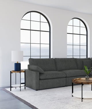 Collins Modular Power Armless Recliner Dark Grey