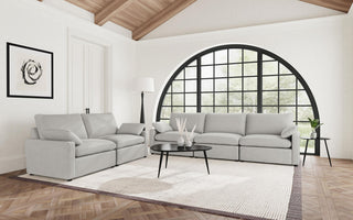 Collins Modular Power Loveseat Grey
