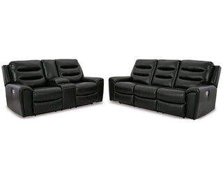 Warlin Power Reclining Sofa and Loveseat