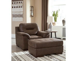 Maderla Chair and Ottoman
