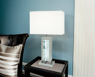 MONICA LAMP CHROME-LED ACCENT