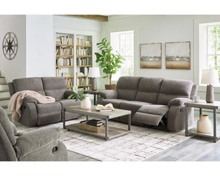 Scranto Reclining Sofa, Loveseat and Recliner