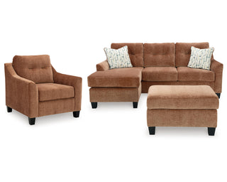 Amity Bay Sofa Chaise, Chair, and Ottoman