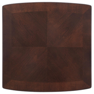 Dixon 1-shelf Square Wood End Table Espresso
